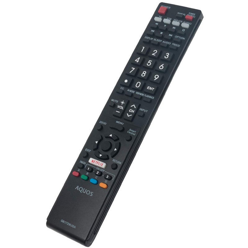 ZdalaMit GB172WJSA Replace Remote Applicable for Sharp Aquos TV LC-70LE660U LC-80LE661U LC-70C6600U LC-70EQ30U LC-70LE661U LC-60EQ30U LC-60LE661U LC-60LE660U LC-60C6600U LC70LE660U LC80LE661U LC70C6600U - Image 2